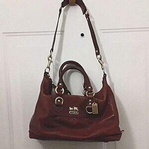 Coach MADISON Leather top handle bag